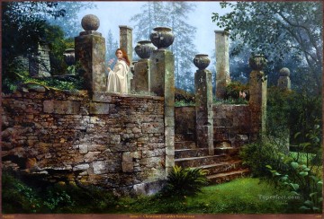 大衆的なファンタジー Painting - 廃墟ファンタジーの女王マブ